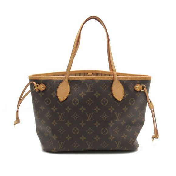 Louis Vuitton Neverfull PM Tote Bag Canvas Monogram Brown - Picture 2 of 7